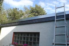 Flachdach Garage